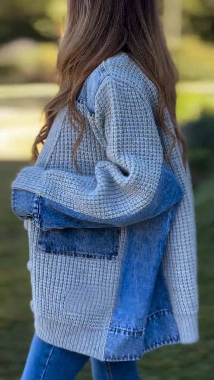 Marta | Cárdigan Denim