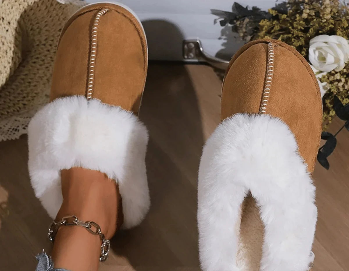 Luna I Pantuflas Invierno Mujer