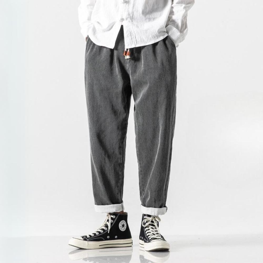 Santiago – Pantalón Suelto Casual Minimal