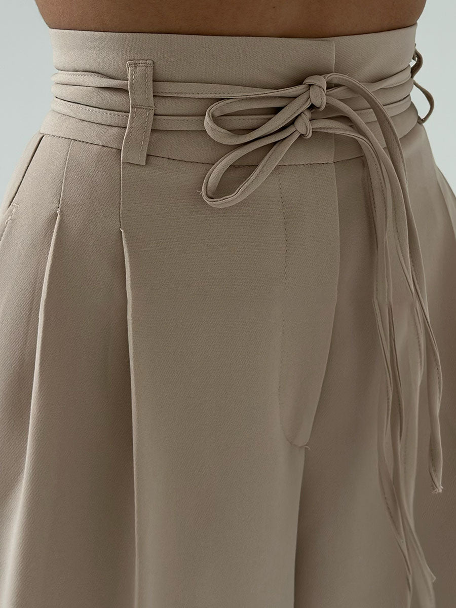 Lina | Pantalón ancho elegante
