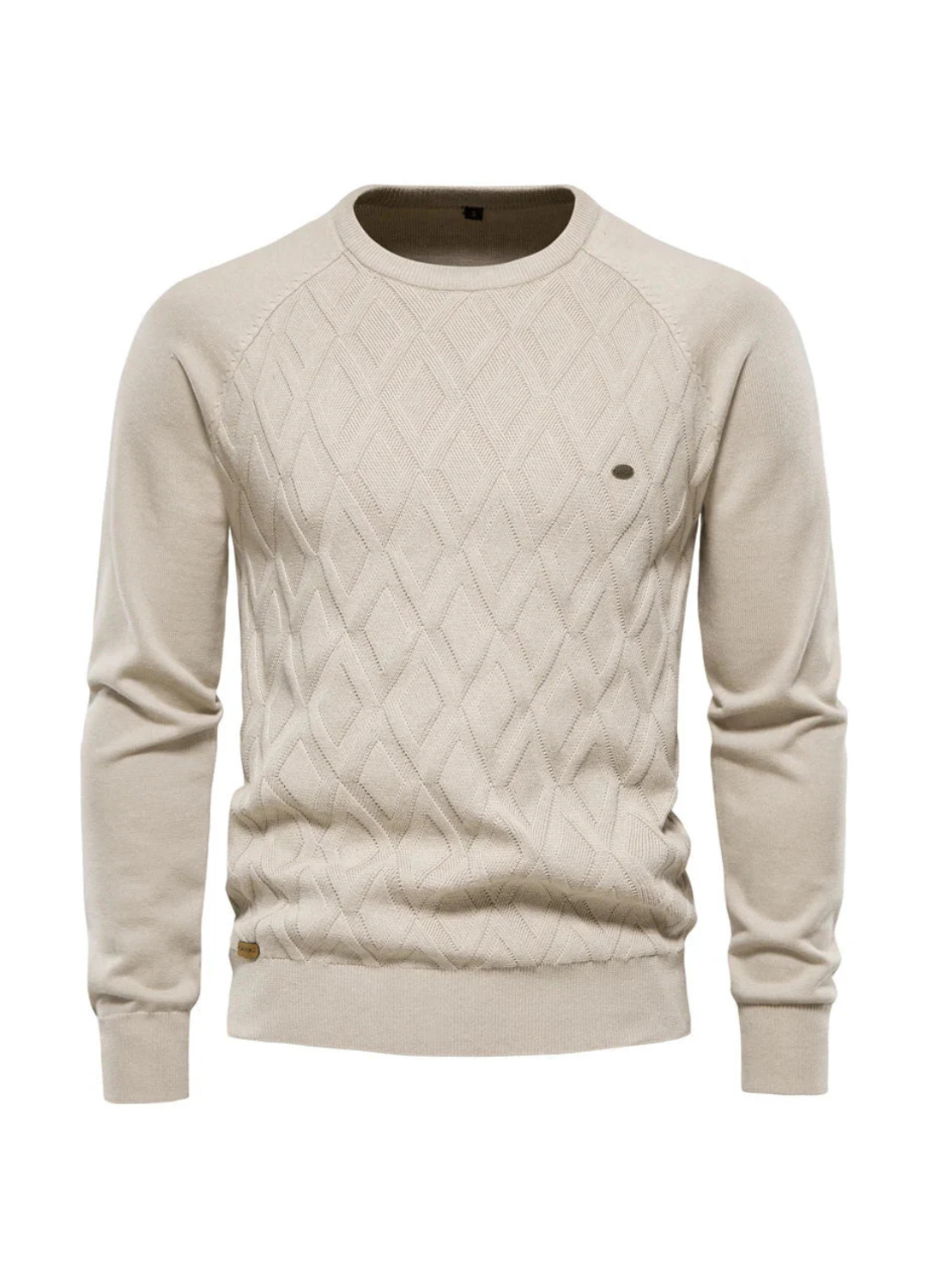 Aurea | Suéter de Hombre con Patrón de Cuadros