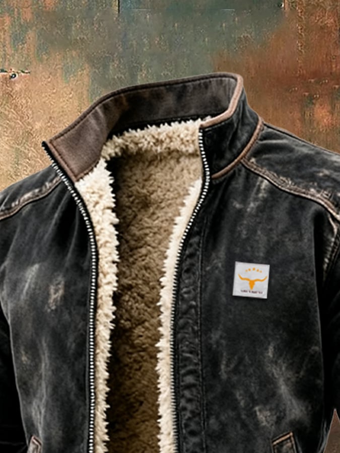 Chaqueta Vintage Hombre Forrada