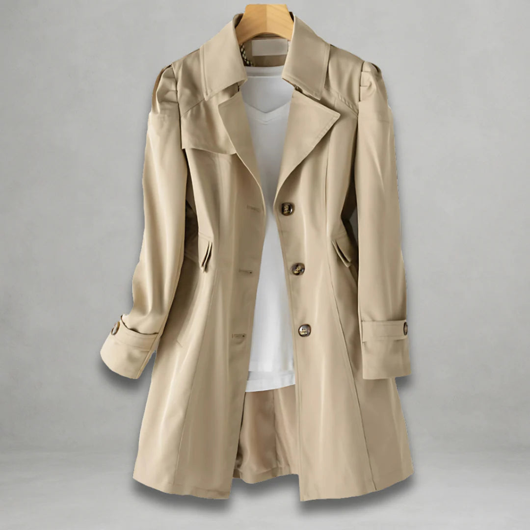 Camila | Elegante Abrigo Trench Primaveral