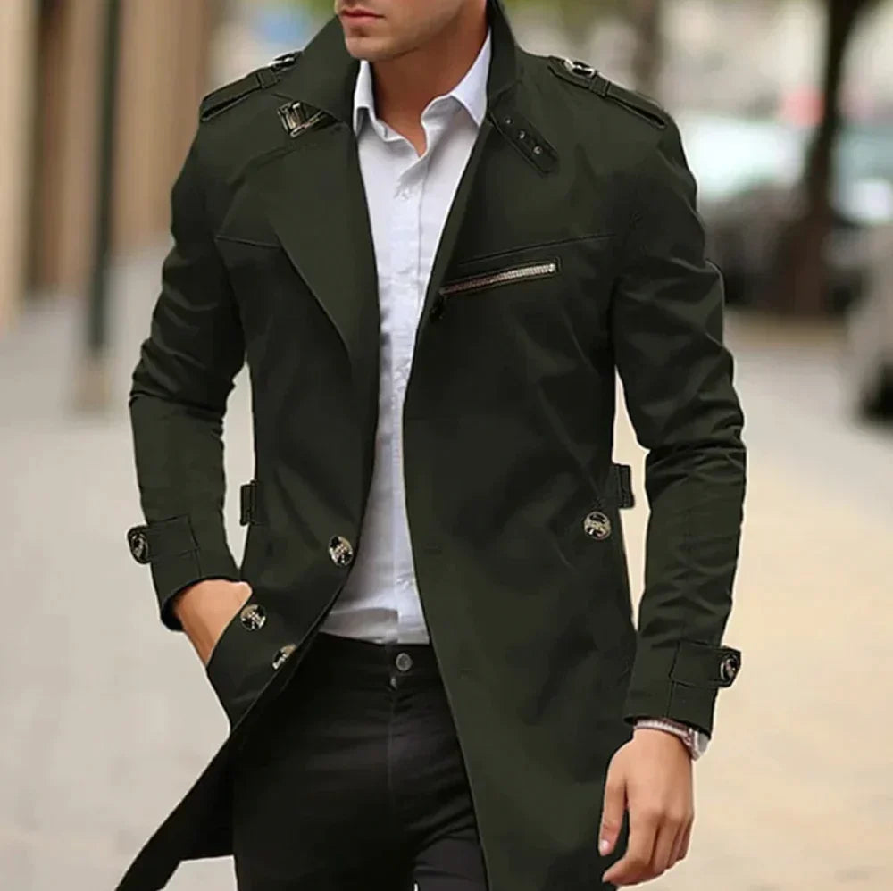 Anish | Trench coat clásico para hombres