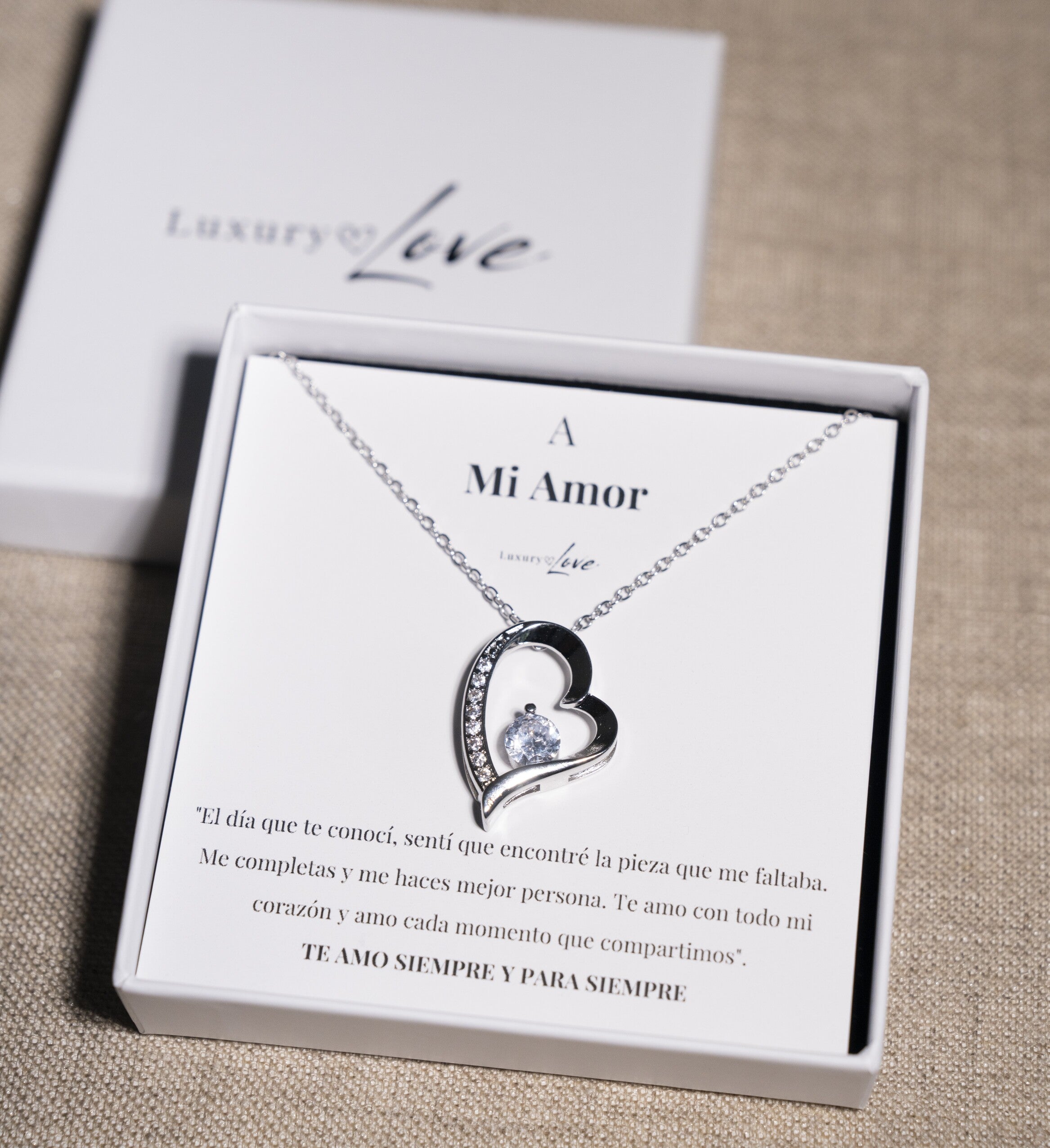 Collar Amor-Eterno™ para mi Amor (con carta especial)