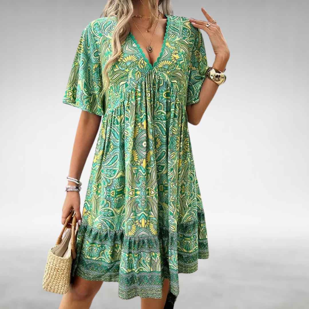 Quinley - Vestido Boho Swing