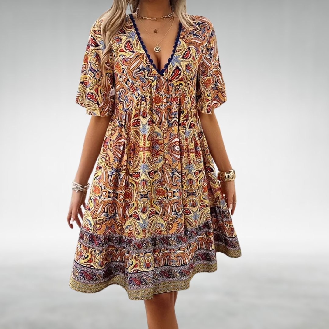 Quinley - Vestido Boho Swing