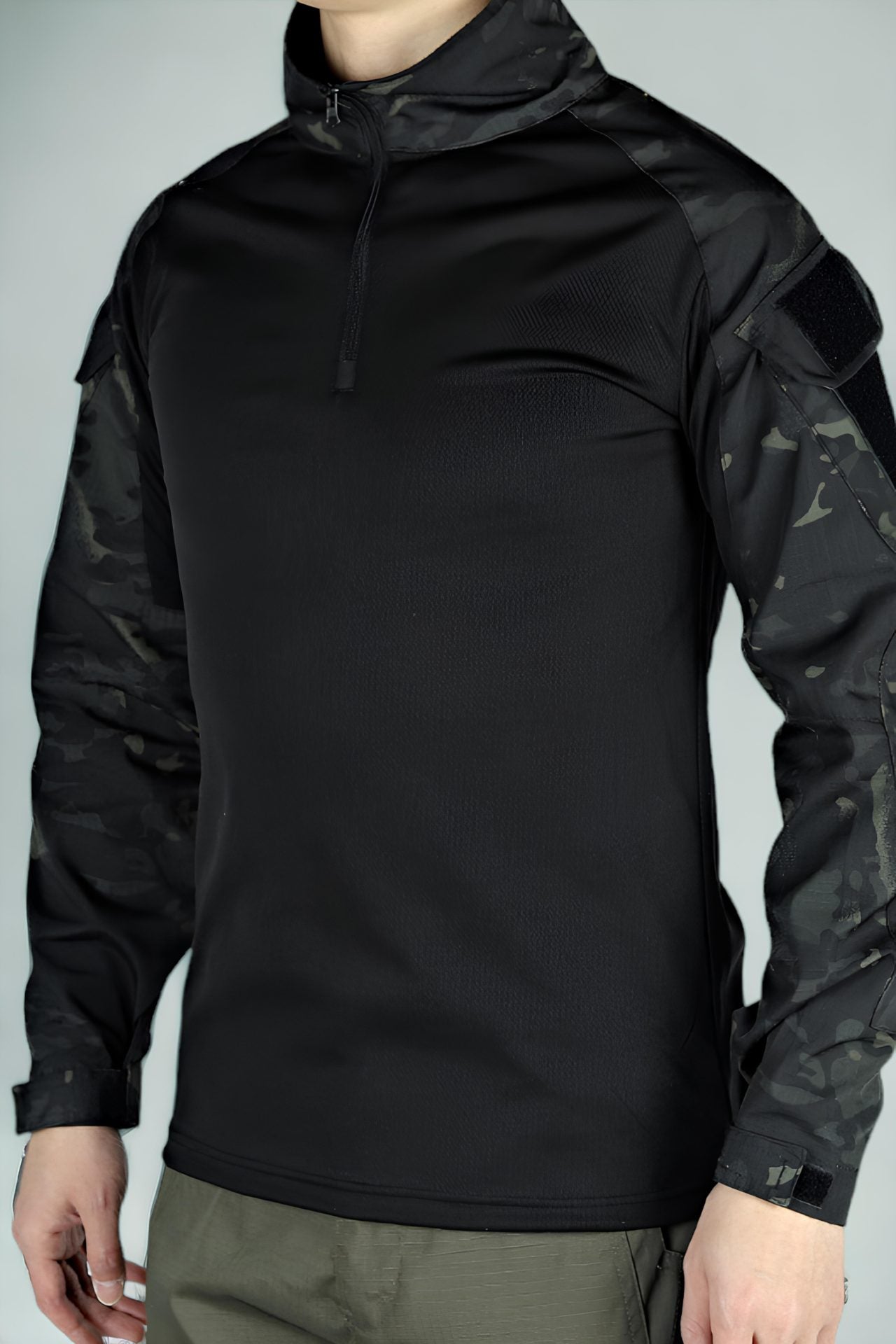 Camisa Táctica G2 CAMUFLAJE NEGRO