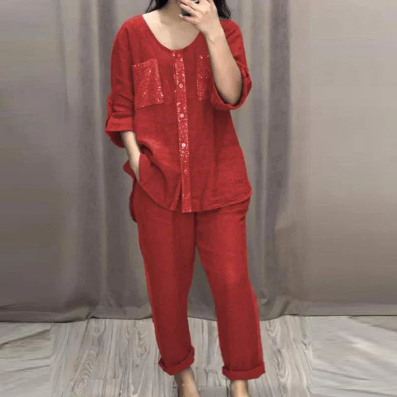 Lucía | Conjunto Brillante de Verano