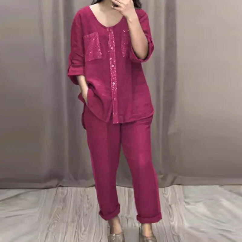 Lucía | Conjunto Brillante de Verano