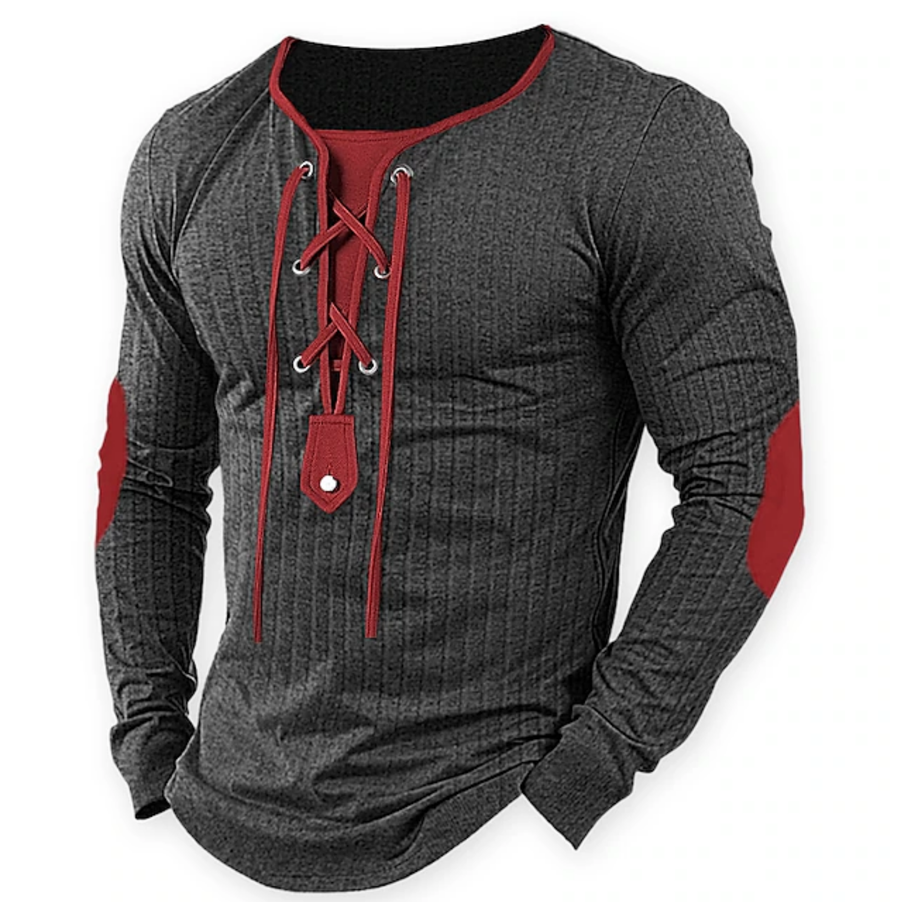 Milan | Camiseta de Hombre con Cordones