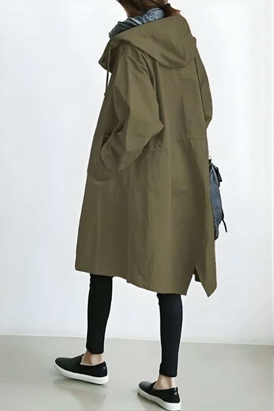 Elena | Trench elegante impermeable