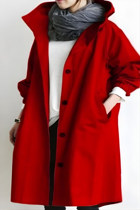 Elena | Trench elegante impermeable
