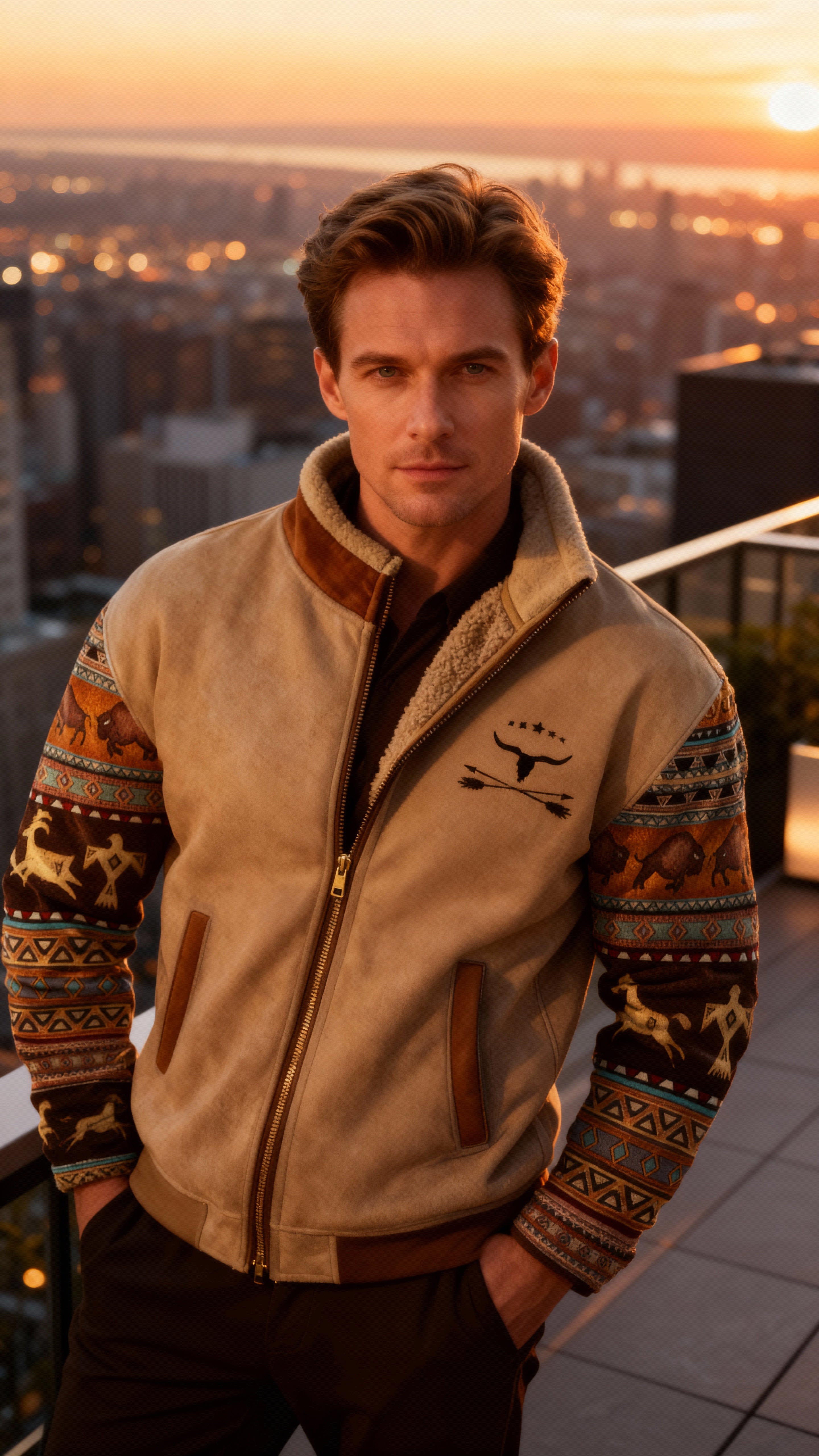 FrostRebel | Chaqueta de Forro Polar Elegante con Forro Térmico