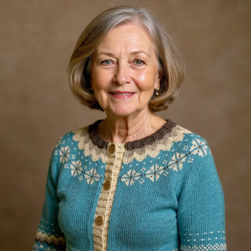 Cassandra | Suéter de punto Vintage Island