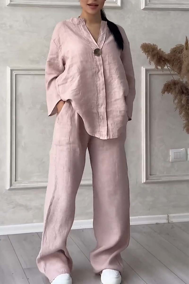 Mirelda - Conjunto de Lounge de Dos Piezas Relajado