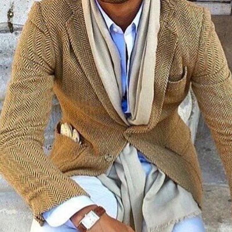 Emilio | Blazer vintage de lana con solapa clásica