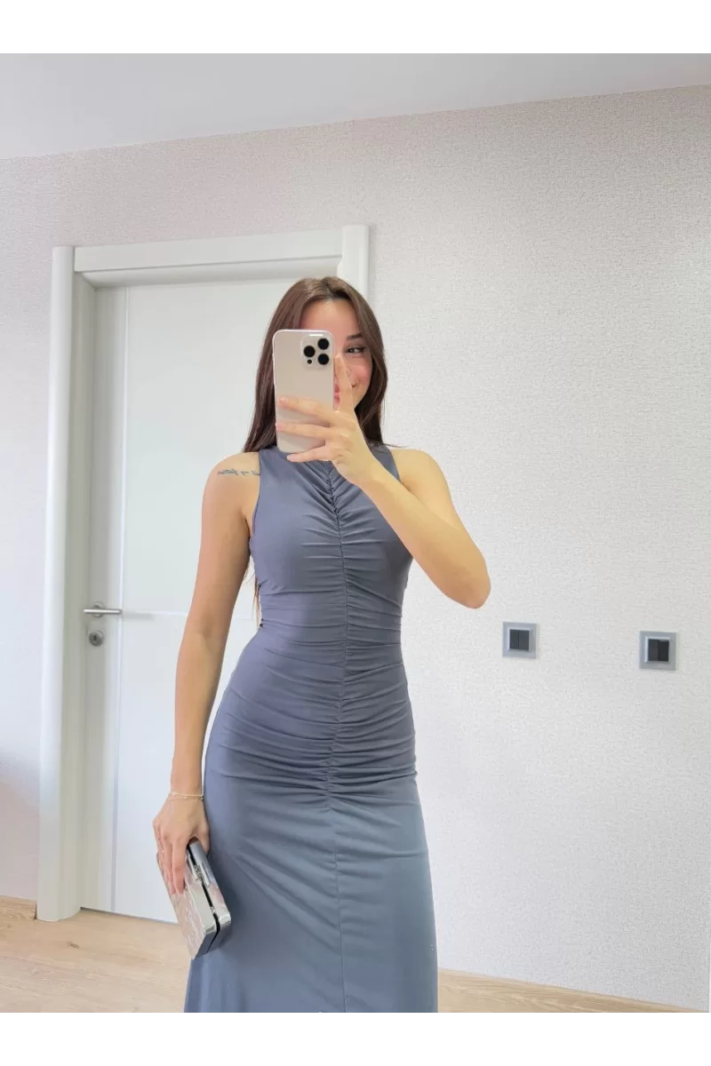 Geneviève | Vestido maxi sin mangas y ligero