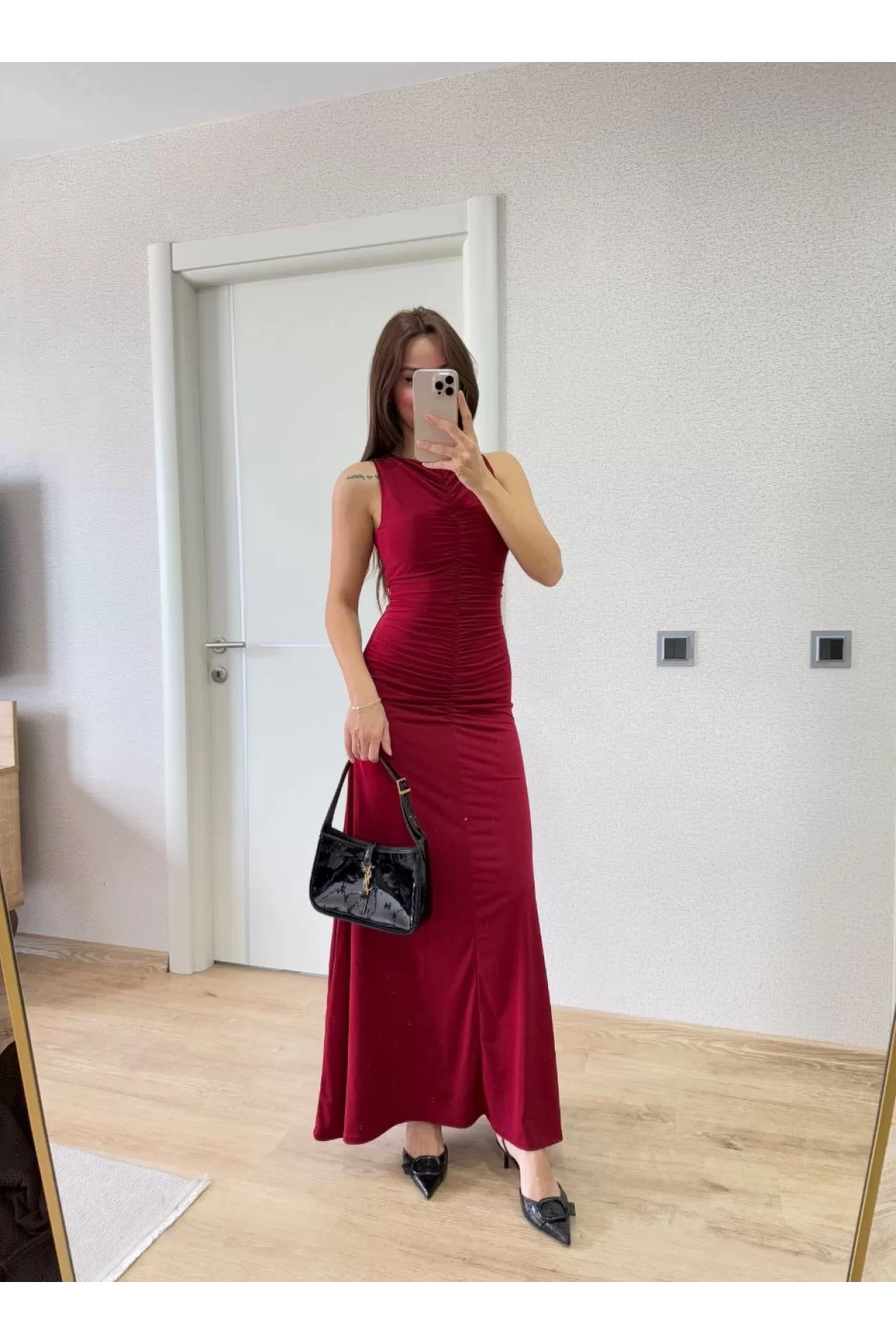 Geneviève | Vestido maxi sin mangas y ligero