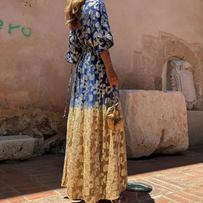 Elisa | Vestido largo bohemio