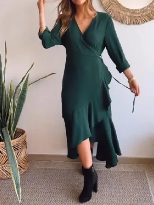 Eloise | Vestido midi elegante