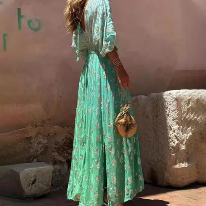 Elisa | Vestido largo bohemio