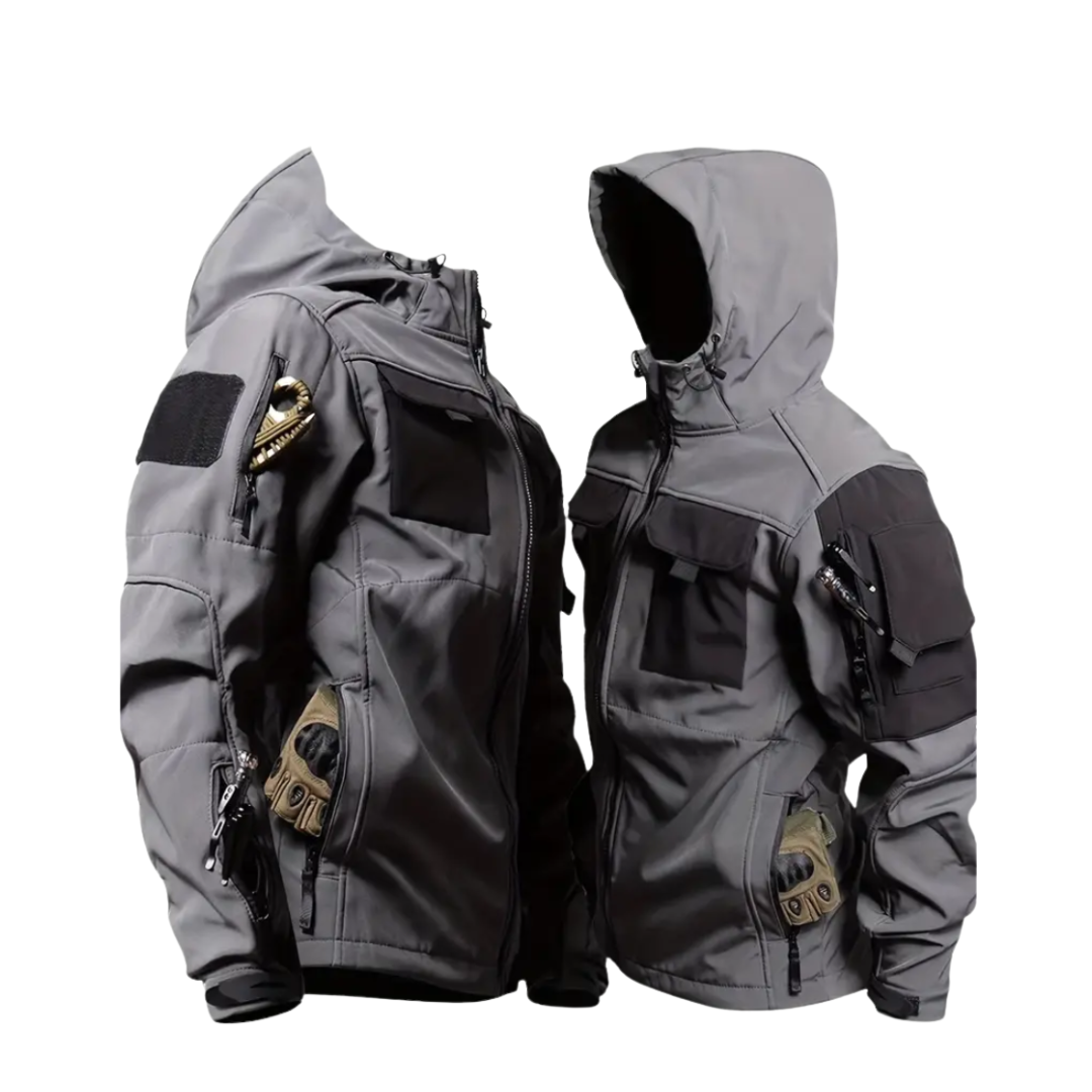 Jason – Chaqueta Táctica Utility con Forro de Forro Polar