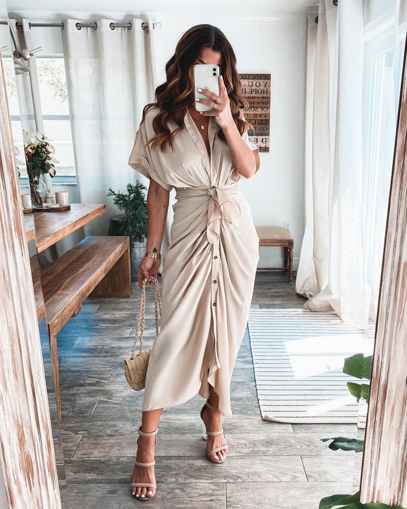 Elena | Vestido de Satén