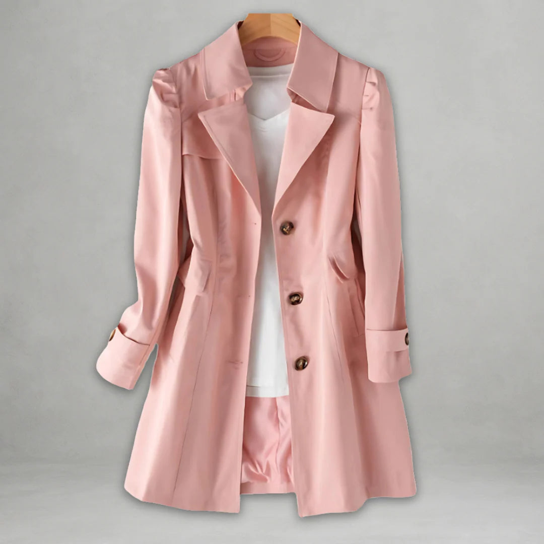 Camila | Elegante Abrigo Trench Primaveral