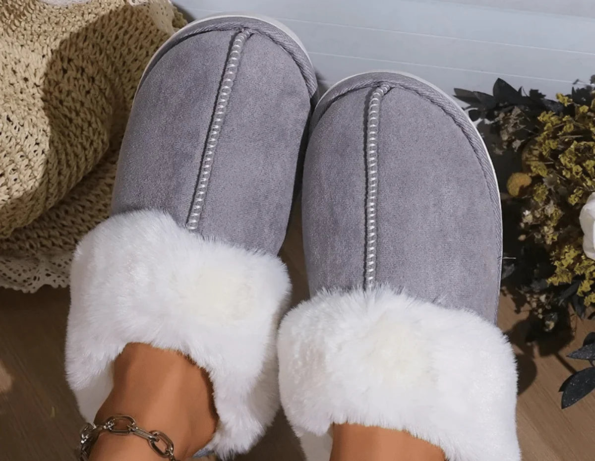Luna I Pantuflas Invierno Mujer