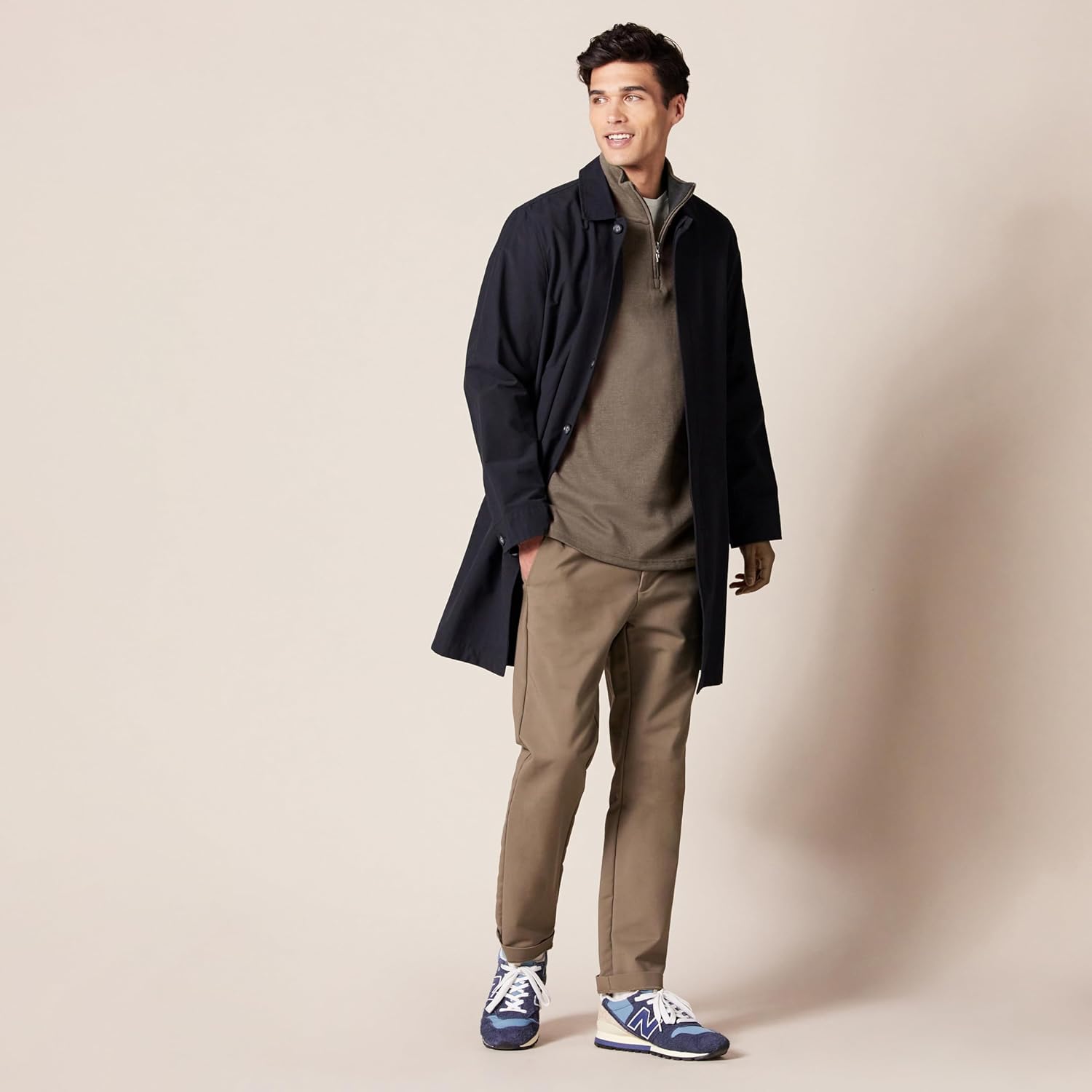 Diego | Cálido Suéter con Cremallera de Otoño