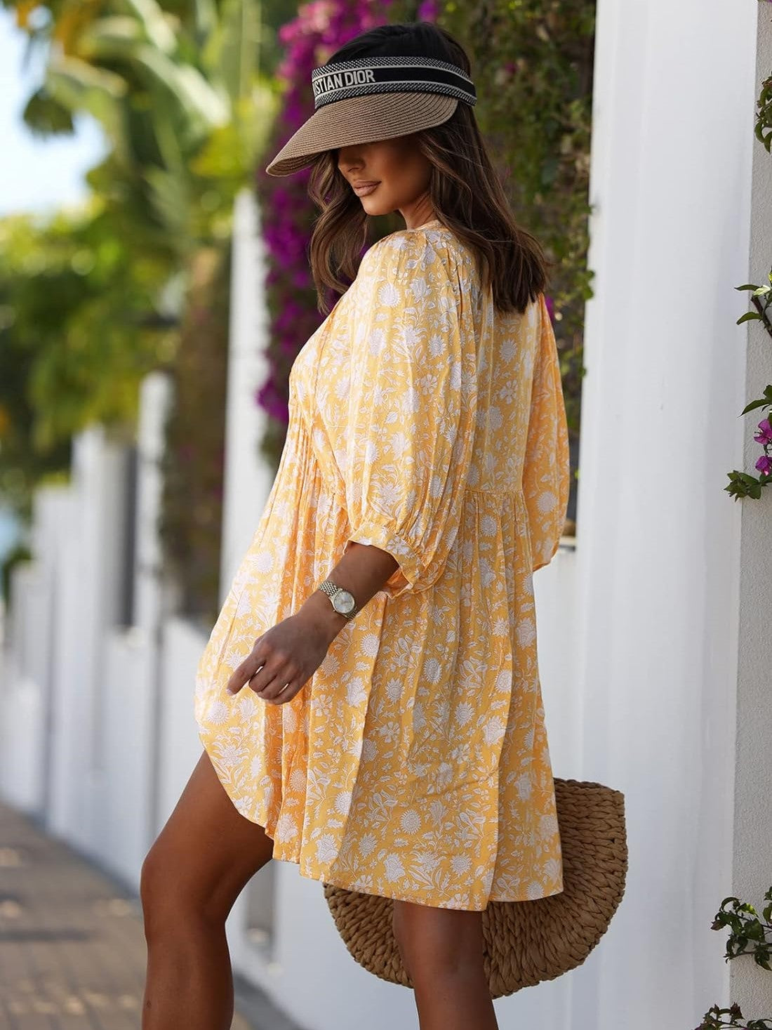 Élodie | Vestido de verano con estampado floral