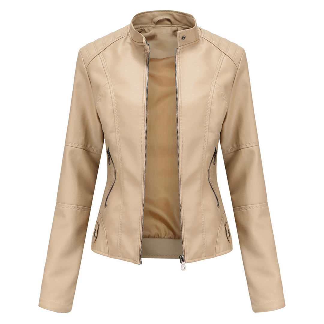 Hilda | Chaqueta de Cuero de Lujo para Damas