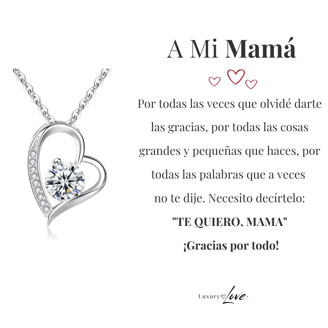 Collar Amor-Eterno® para mi Madre (con nota especial a escoger)