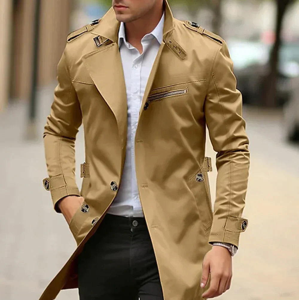Anish | Trench coat clásico para hombres