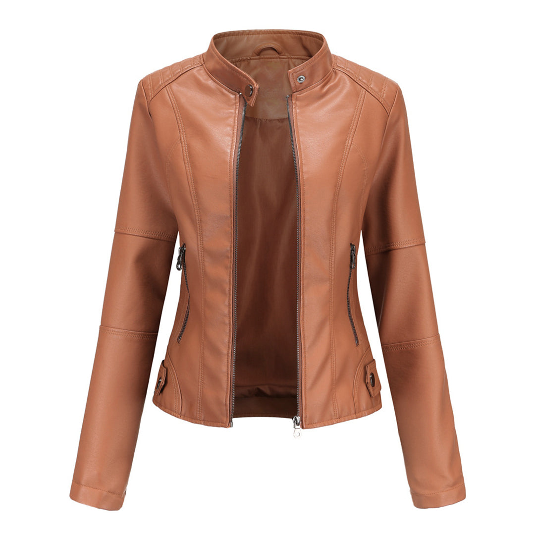 Hilda | Chaqueta de Cuero de Lujo para Damas