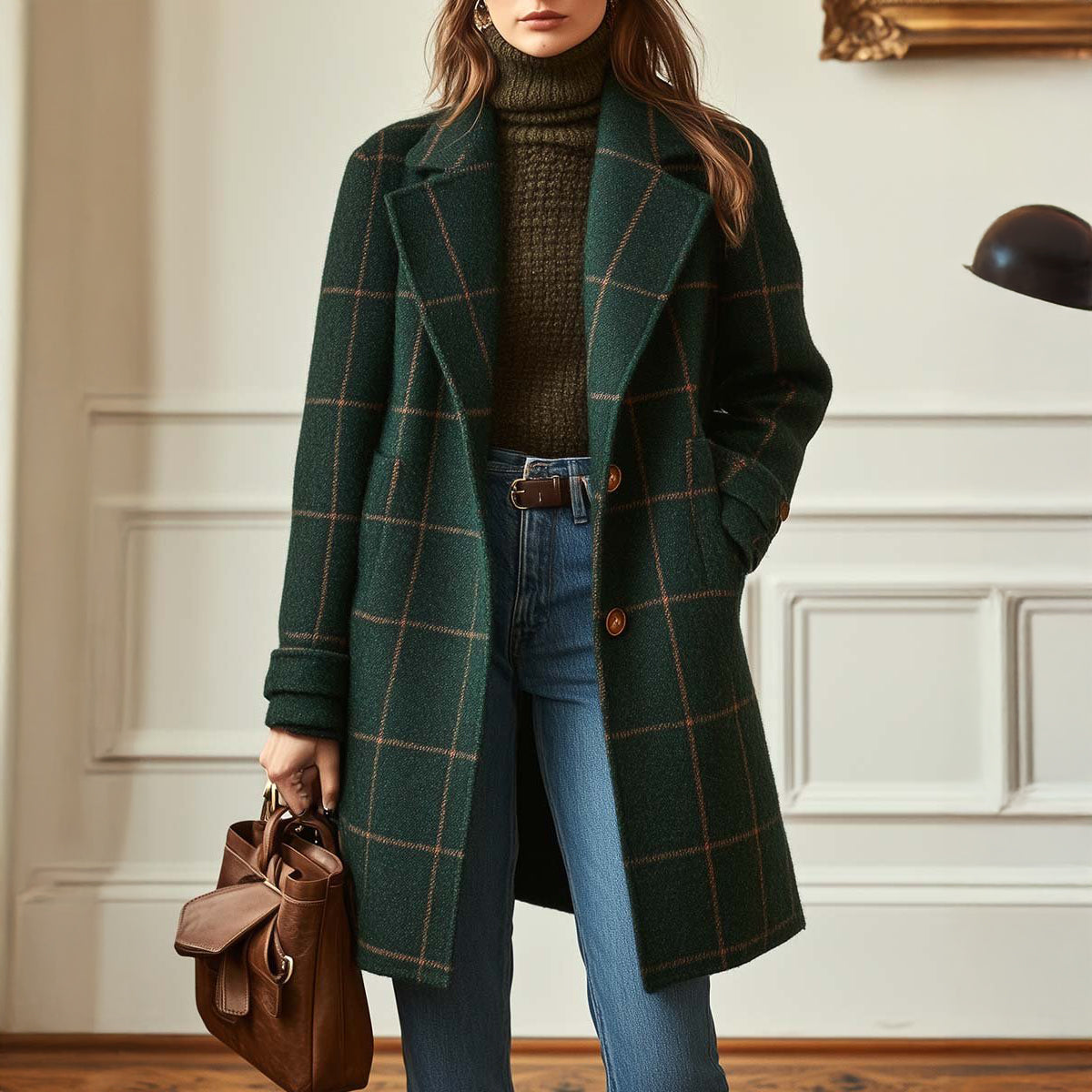 Camila | Abrigo tweed sofisticado