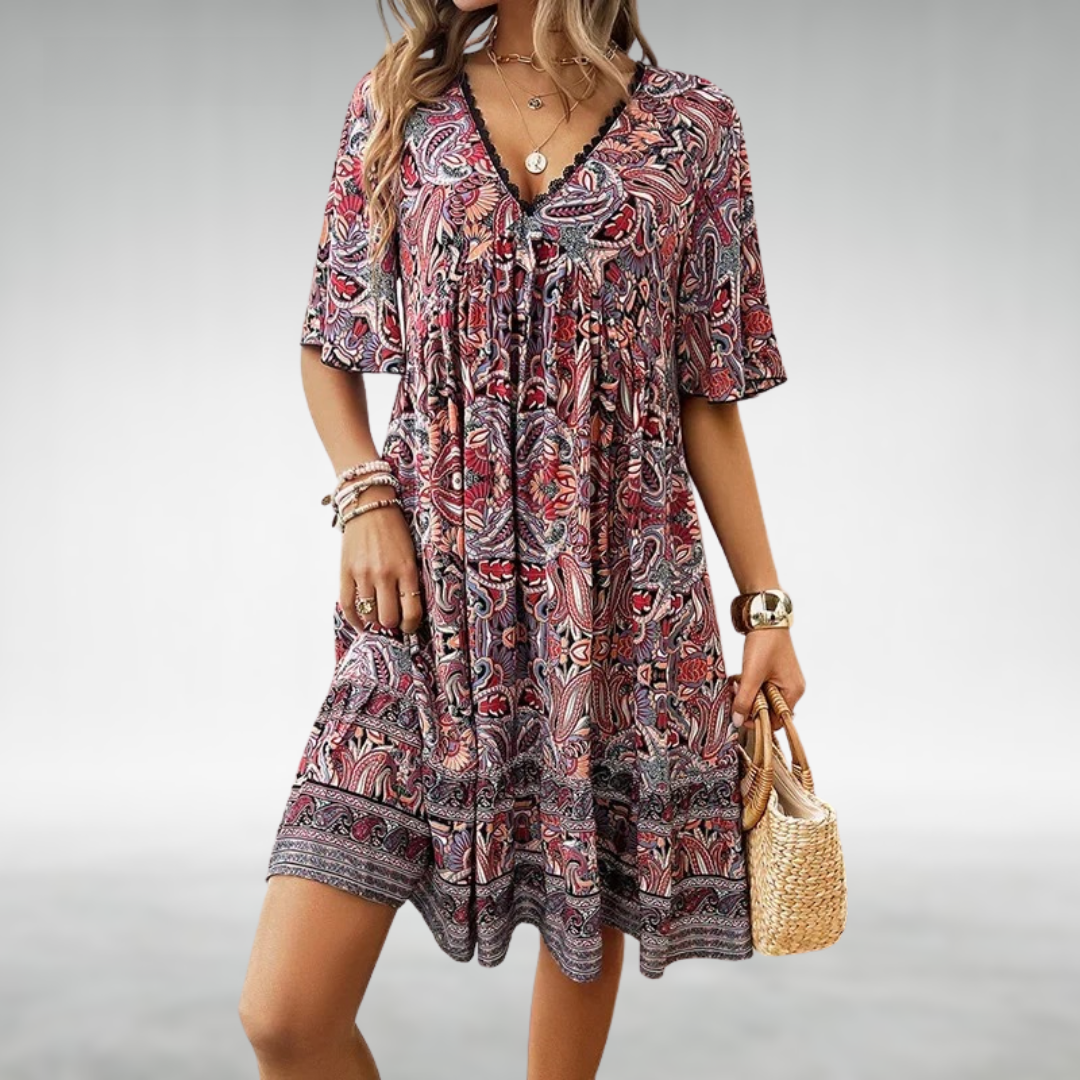 Quinley - Vestido Boho Swing