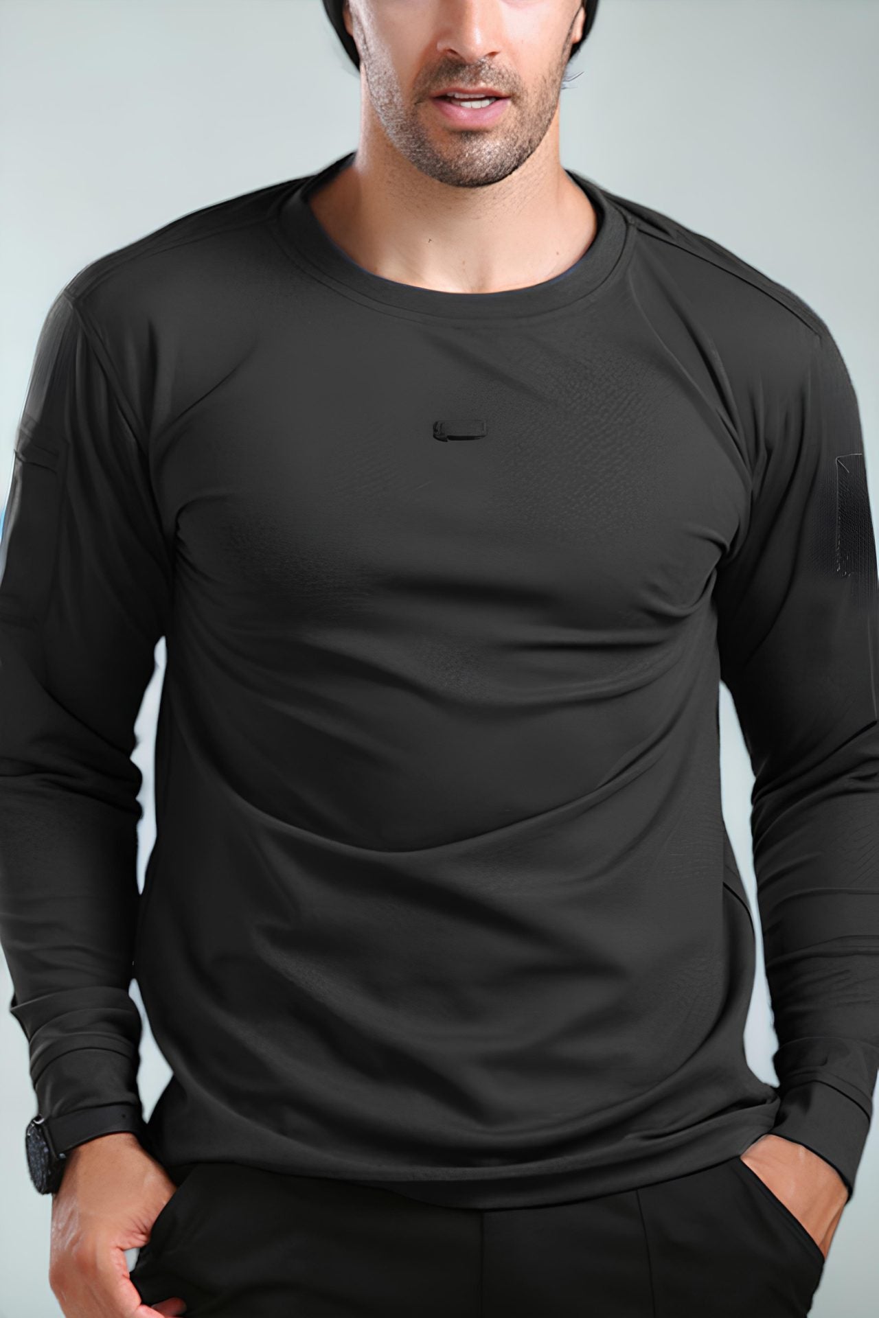 Camisa Polo Táctica de Manga Larga X100