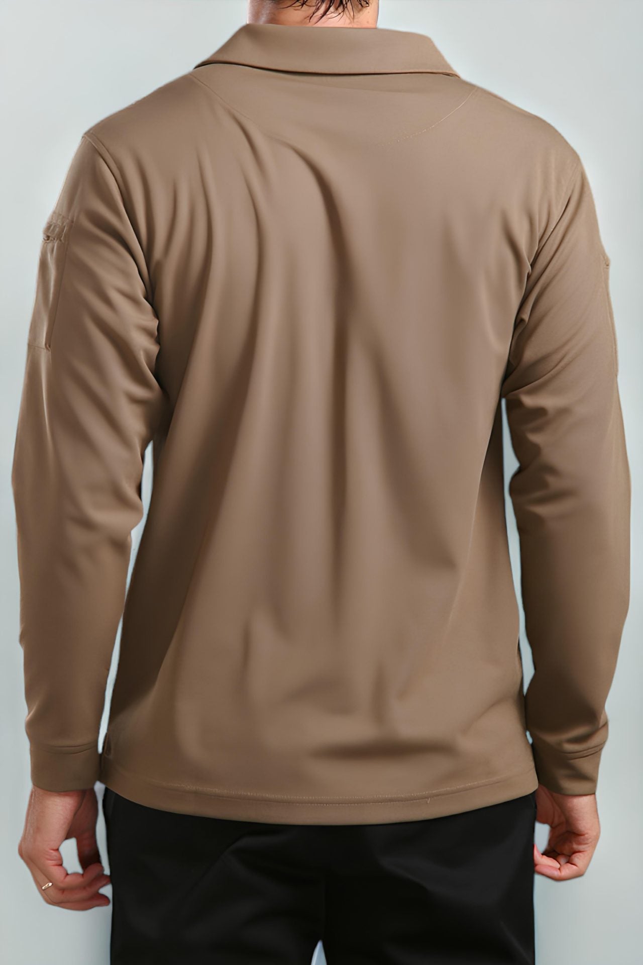 Camisa Polo Táctica de Manga Larga X100