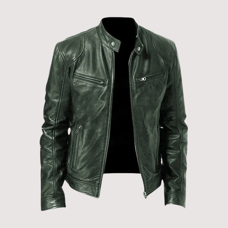 Massimo™ | Chaqueta de Cuero para Hombre