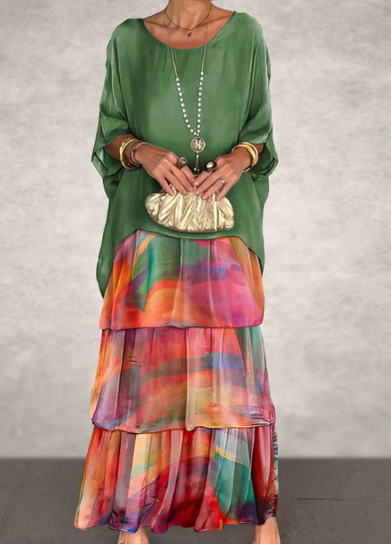 Estrella | Vestido Maxi Fluido