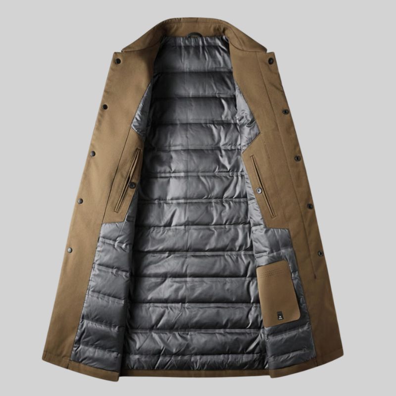 Alejandro | Abrigo largo térmico elegante