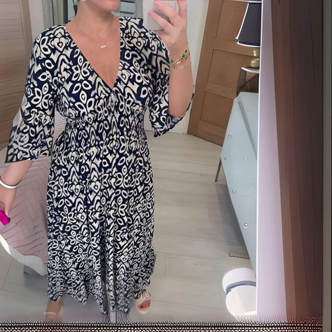 Lillia - Vestido Impreso Boho