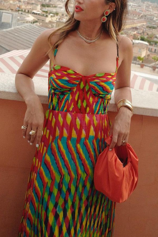 Isabel | Vestido Maxi Estampado