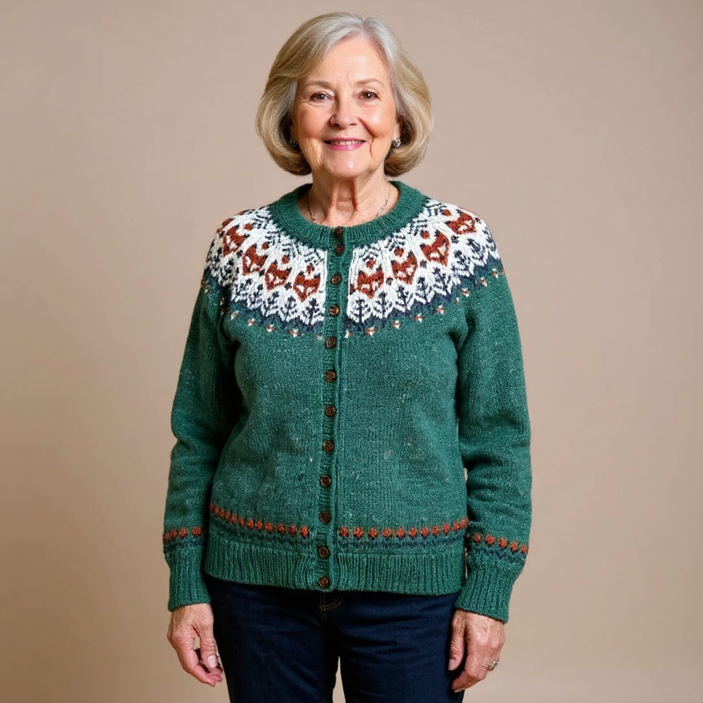 Carolina | Cárdigan Islandés Vintage