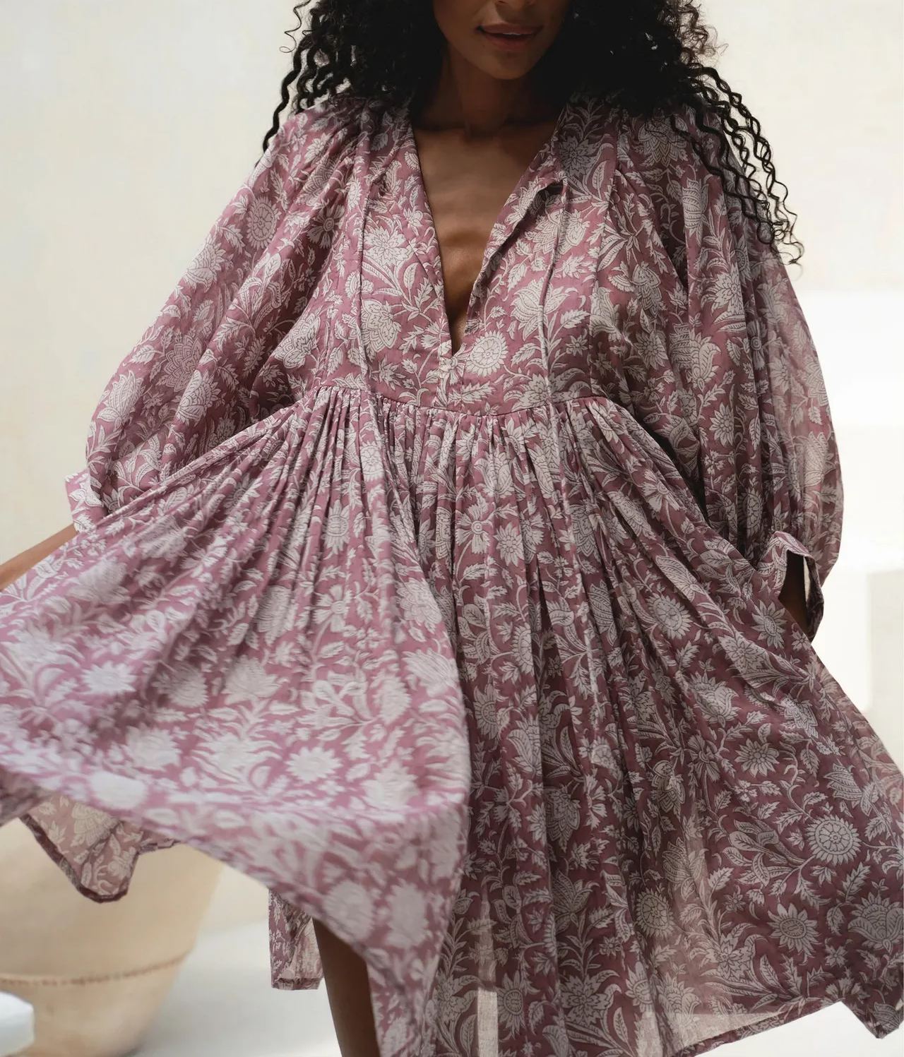 Élodie | Vestido de verano con estampado floral