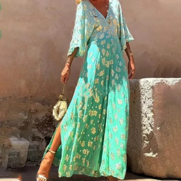 Elisa | Vestido largo bohemio