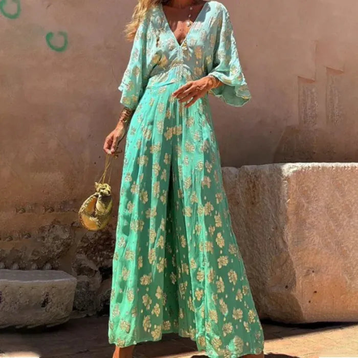 Elisa | Vestido largo bohemio